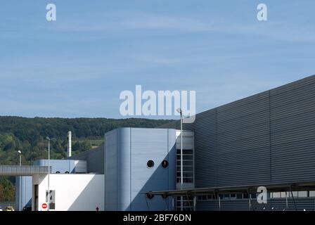 Factory Building Vitra Campus by Nicholas Grimshaw Stock Photo