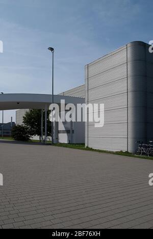 Factory Building Vitra Campus by Nicholas Grimshaw Stock Photo