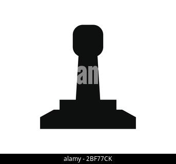 joypad icon illustrated in vector on white background Stock Vector