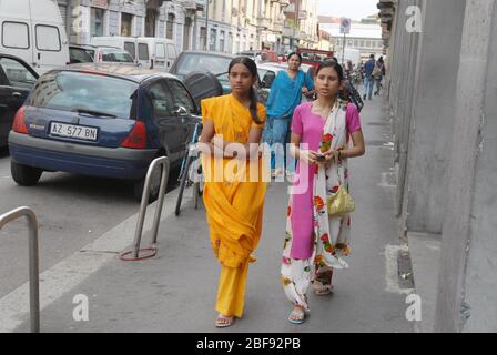 Milano (Italy) immigrants in Padova street Stock Photo