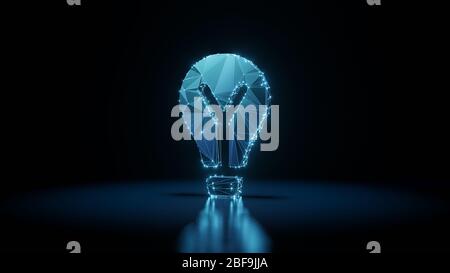 light blue lines and points on dark background with cold texture and ...