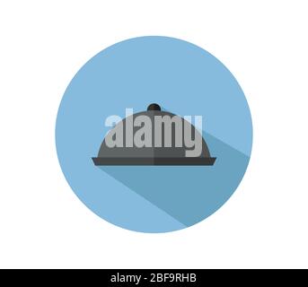 tray icon illustrated in vector on white background Stock Vector