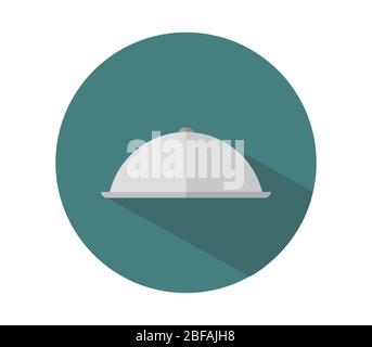 tray icon illustrated in vector on white background Stock Vector