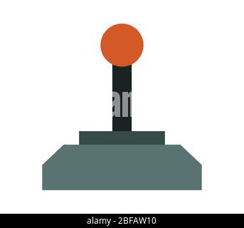 joypad icon illustrated in vector on white background Stock Vector