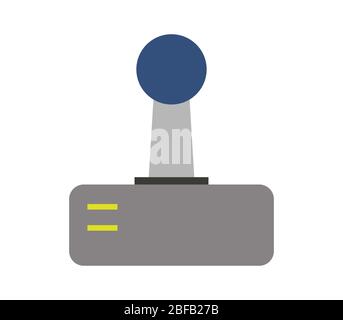 joypad icon illustrated in vector on white background Stock Vector