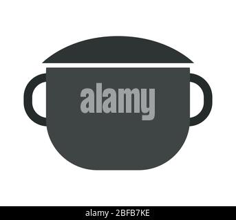 pot icon illustrated in vector on white background Stock Vector Image ...