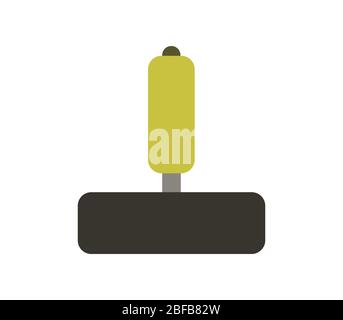 joystick icon illustrated in vector on white background Stock Vector