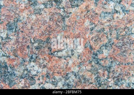 Brown, red and gray cracked marble close up texture Stock Photo