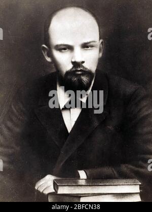 VLADIMIR LENIN (1870-1924) Russian revolutionary about 1897 Stock Photo