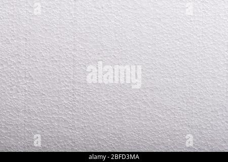 Foam plastic macro texture and background, Polystyrene close up Stock Photo