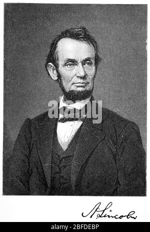 President Abraham Lincoln. 16 the President of the United States of ...