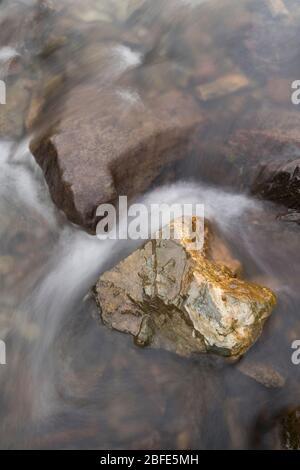 Lightspout Waterfall in Cardingmill Valley, Long Mynd, Shropshire, UK ...