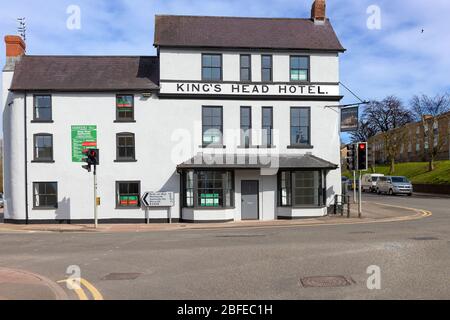 Commercial and Retail property, Coleford, Forest of Dean, Gloucestershire. Stock Photo