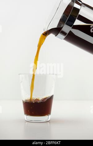 Close-up on a coffee cup Stock Photo