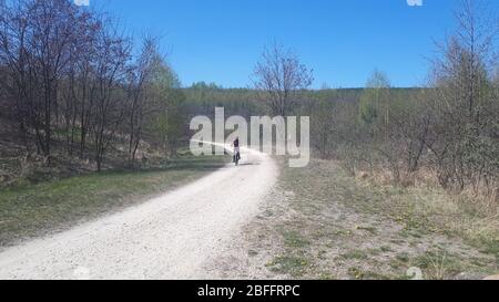 naherholungsgebiet, berzdorfer see, hafen ,rundweg nahe rutschung p, naturschutzgebiet, kreis görlitz , tauchitz , deutsch-ossig , berzdorf Stock Photo