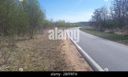 naherholungsgebiet, berzdorfer see, hafen ,rundweg nahe rutschung p, naturschutzgebiet, kreis görlitz , tauchitz , deutsch-ossig , berzdorf Stock Photo