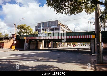 Montague St Bridge in Melbourne Australia Stock Photo