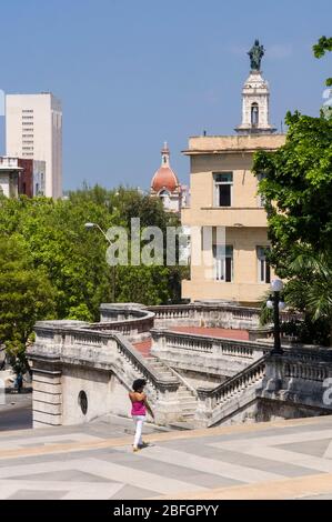 Havana University. La Habana. Cuba Stock Photo