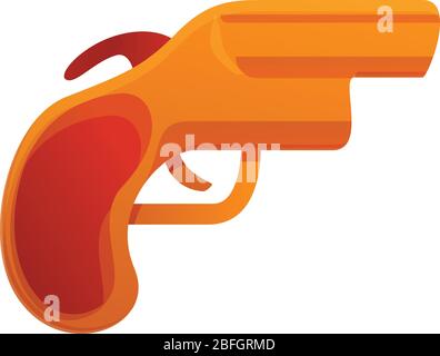 Signal revolver icon. Cartoon of signal revolver vector icon for web ...