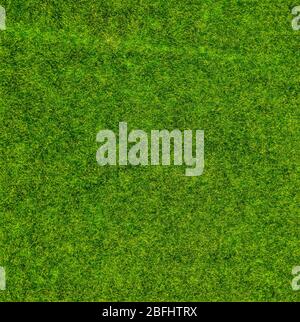 Close-up green artificial grass for texture and background. Stock Photo