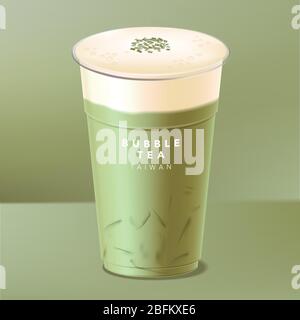 Taiwanese bubble tea Stock Vector Images - Alamy