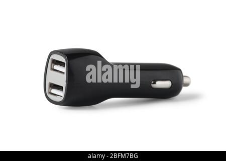 Gadget car charger isolated on white background Stock Photo