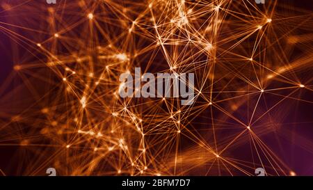 Computer generated graphics. Tech background. Stock Photo