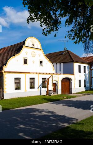Holasovice a village in the Czech Republic is UNESCO enlisted Stock Photo
