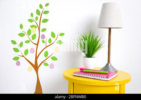 Ideas for Easter decoration. Holiday celebration concept Stock Photo