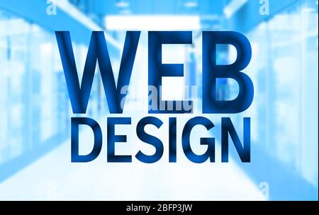 Web design concept. Abstract background Stock Photo