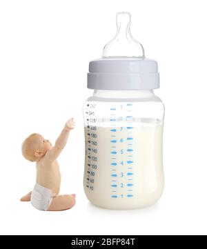 Big baby milk hot sale bottle