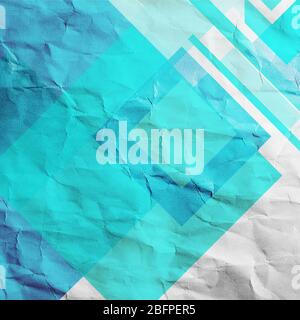 Mint color design of paper background Stock Photo
