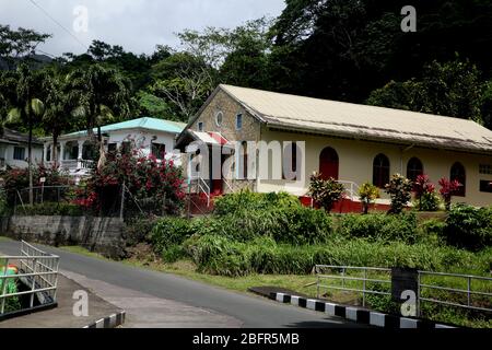 St George's Willis Grenada Church of Our Lady Queen of Peace Stock Photo