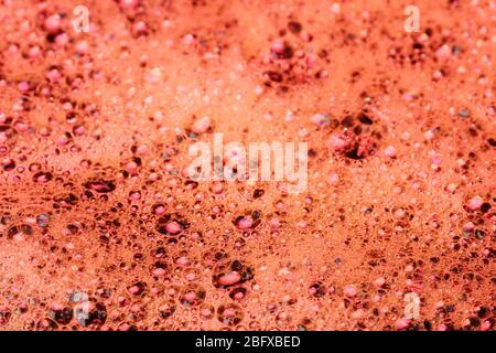 abstract color foam close-up Stock Photo