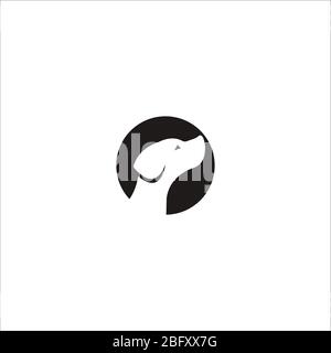 Animal dog logo vector design templates Stock Vector