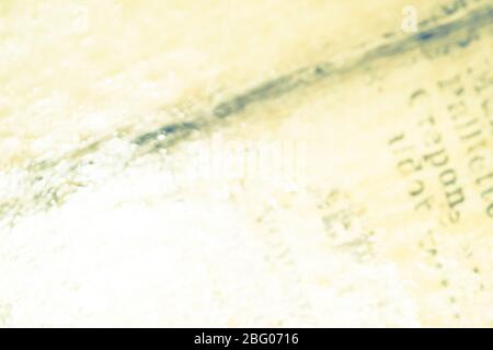 old paper vintage background in pale yellow Stock Photo