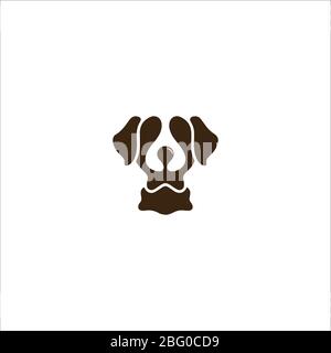 Animal dog logo vector design templates Stock Vector