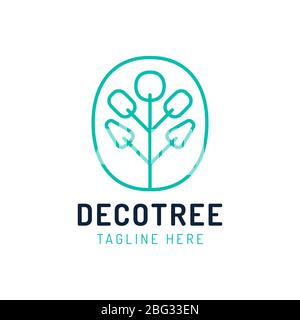 Eco symbol, palm in a tree shape. Bio logo, environmental sign. Humanity and ecology protection logotype. Stock Vector