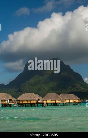 Pearl Beach Resort, Bora-Bora, French Polynesia. Stock Photo