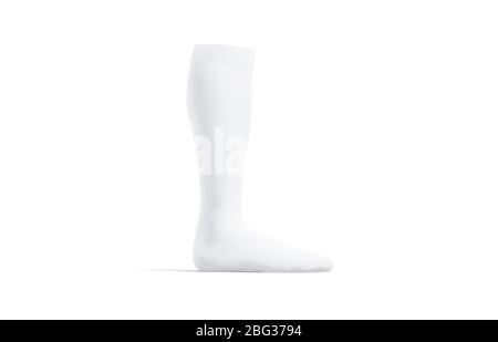 Download Blank white soccer socks mock up, half-turned view Stock ...