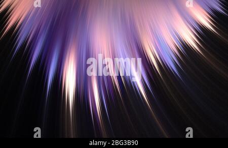 Abstract fractal art on a dark background. Beautiful fractal illustration for creative graphic design Stock Photo