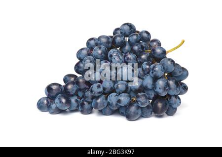 Grapes branch isolated on white background Stock Photo