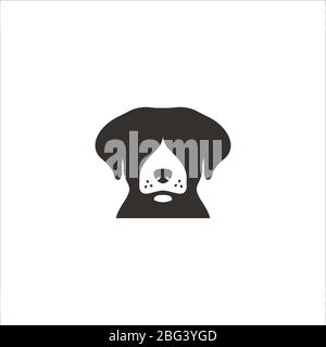 Animal dog logo vector design templates Stock Vector