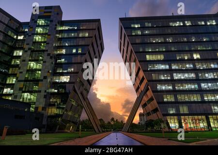 Images of Technopark phase 3 / Trivandrum Technopark / IT Industry in kerala / IT parks / information technology industry in kerala Stock Photo