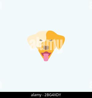 Animal dog logo vector design templates Stock Vector