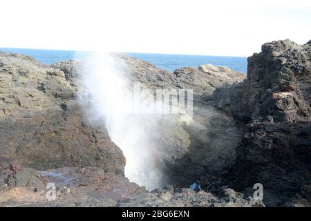 Kiama Blowhole, NSW, Australia Stock Photo