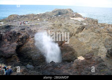 Kiama Blowhole, NSW, Australia Stock Photo