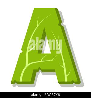 https://l450v.alamy.com/450v/2bg87y8/letter-a-green-leaves-summer-vector-alphabet-the-simple-logo-of-letter-a-green-color-isolated-illustration-on-white-background-2bg87y8.jpg