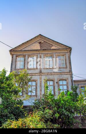 Akcaabat, Trabzon, Turkey, 26 June 2008: Historical Buildings Stock Photo