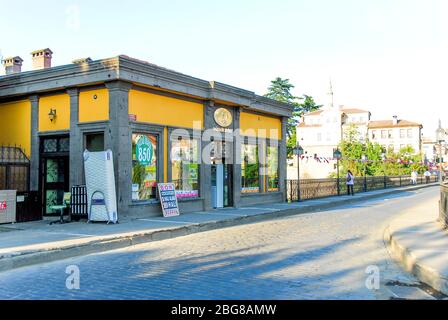 Trabzon, Turkey, 26 June 2008: Zagnos Bridge Stock Photo